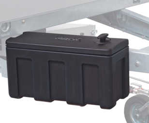 Staubox aus Kunststoff