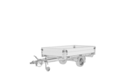 Plattformanhänger 750 kg bis 1800 kg für kleinere Transportaufgaben