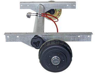 Achse bei 1600 kg zul. Gesamtgewicht