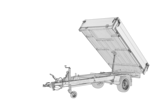Rückwärtskipper 1300-1600 kg für kleinere Schüttgüter