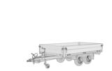 Plattformanhänger 2000 kg bis 2600 kg für schwerere Gegenstände