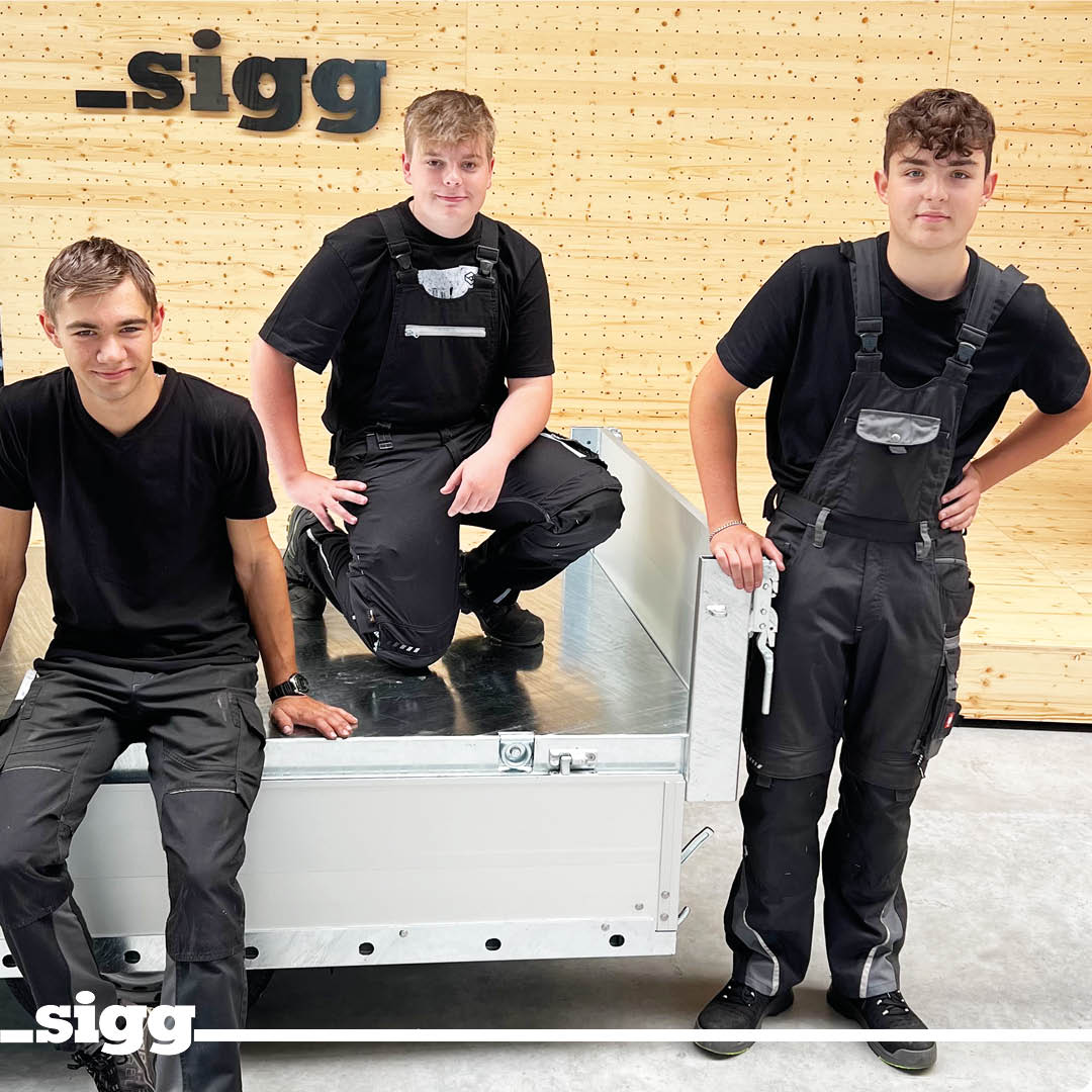Ausbildungsstart bei SIGG-Fahrzeugbau GmbH